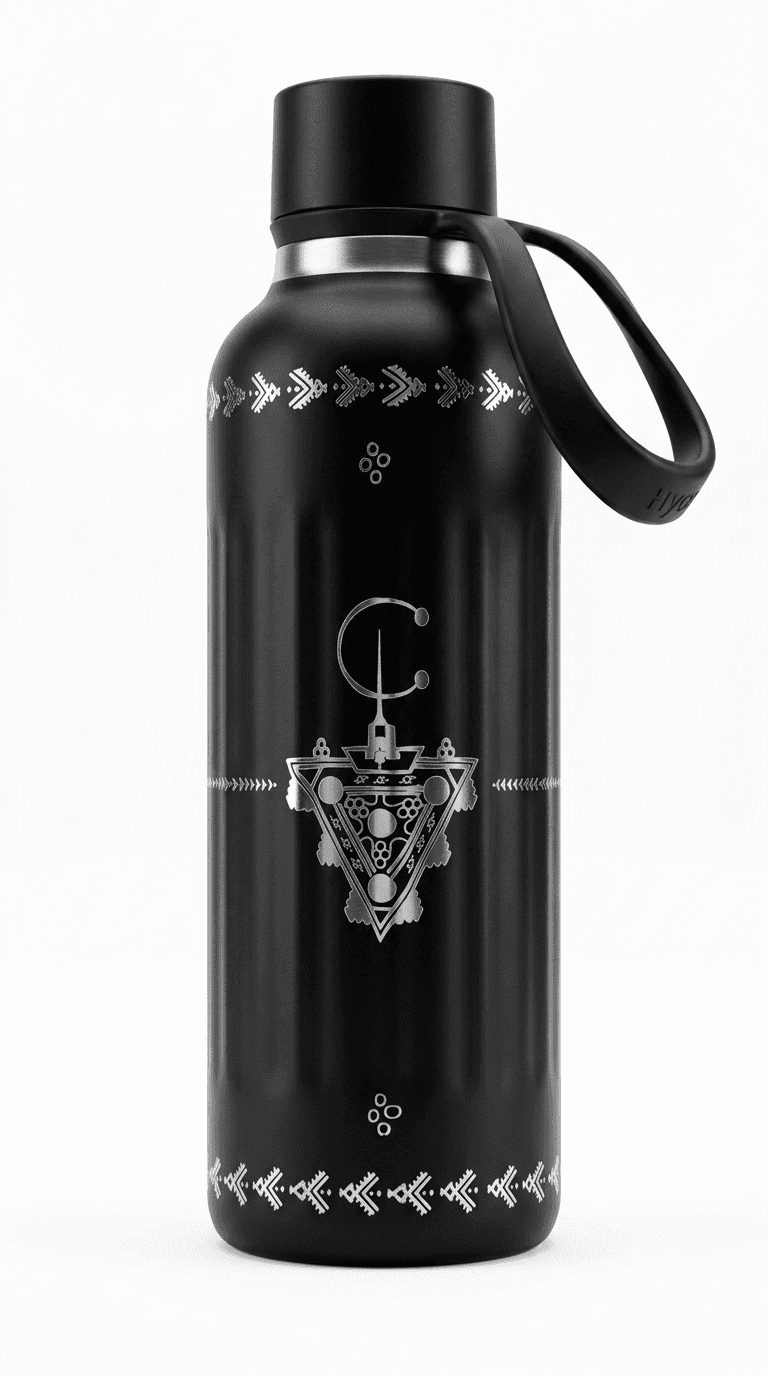 Gourde en Inox  – Symbole Amazigh — visuel 4