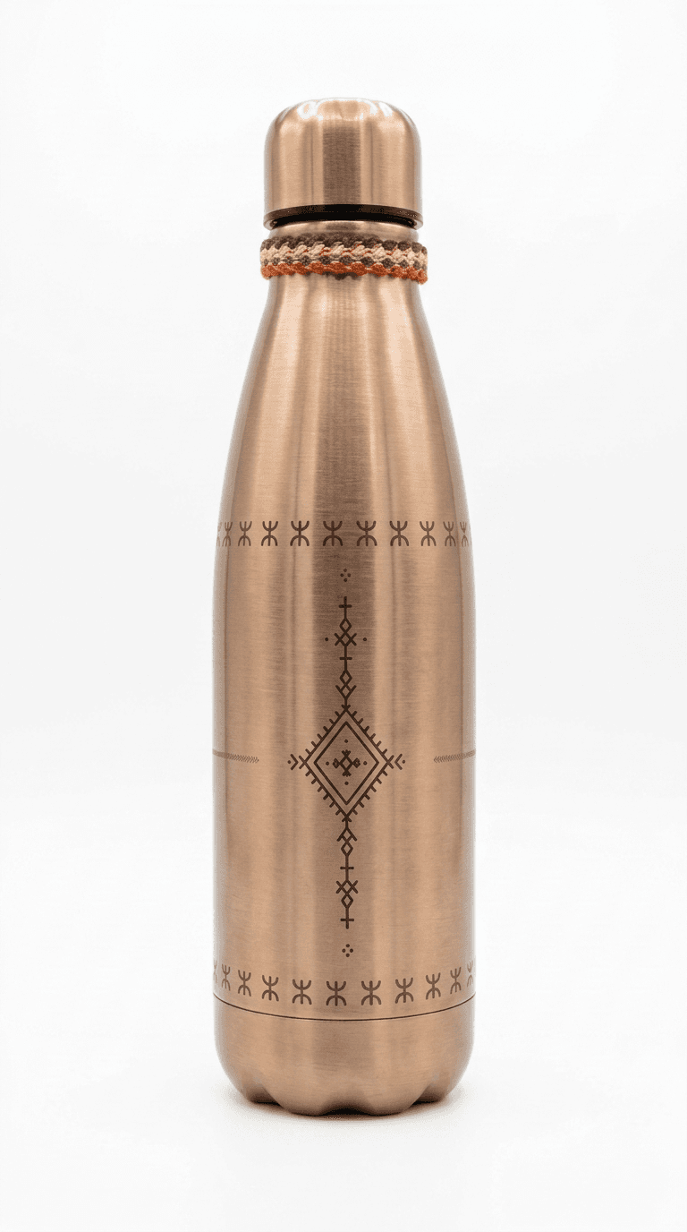 Gourde en Inox  – Symbole Amazigh — visuel 2
