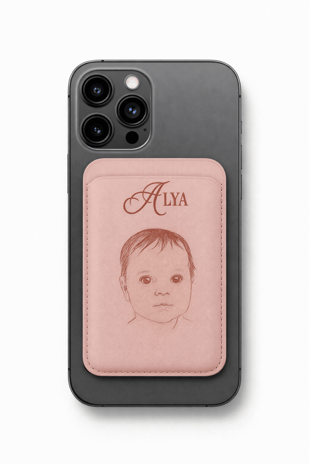 Porte-carte personnalisable – Anneau MagSafe inclus — visuel 2